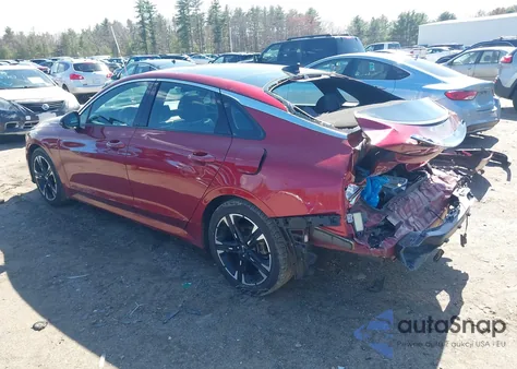 2021 Kia K5 Gt-Line из США, поврежденный, VIN 5XXG64J21MG077890